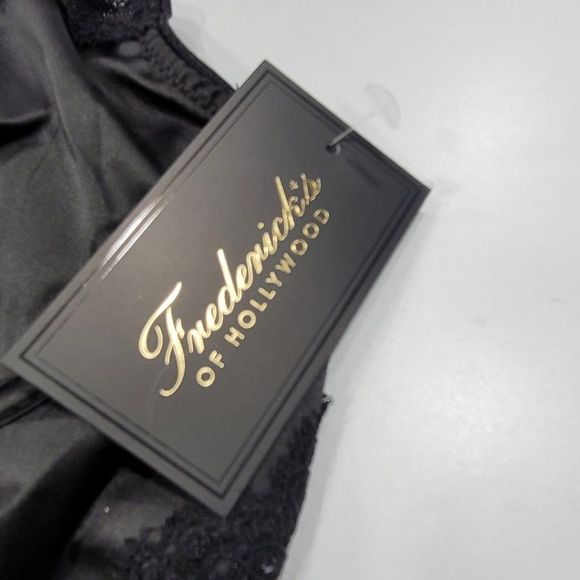 Fredericks of Hollywood Parissa Satin Teddy Lingerie - Picture 12 of 16